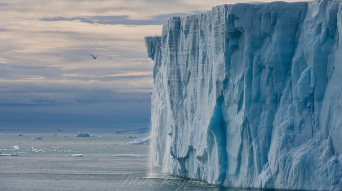 sea, nature, ice