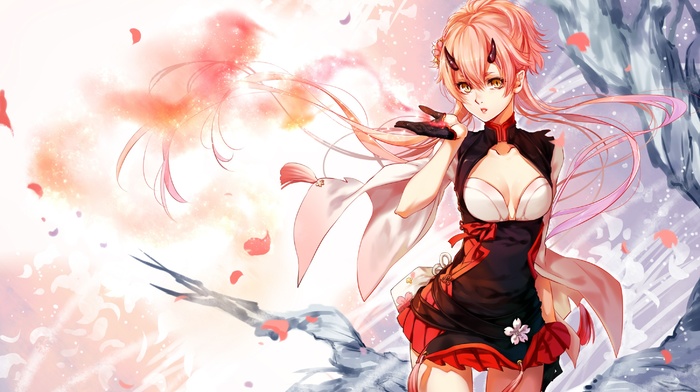 flowers, Pixiv Fantasia, anime girls