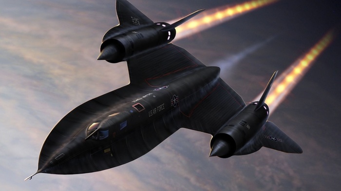military aircraft, aircraft, Lockheed SR, 71 Blackbird