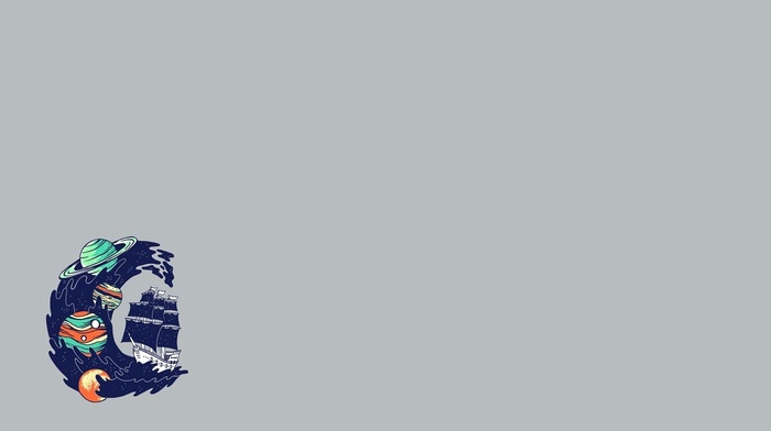 planet, minimalism