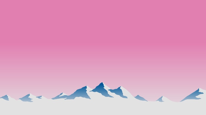 minimalism, mountain pass