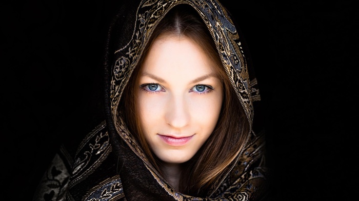 portrait, girl