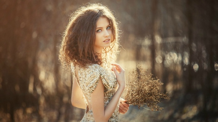 brunette, model, girl, Ksenia Malinina