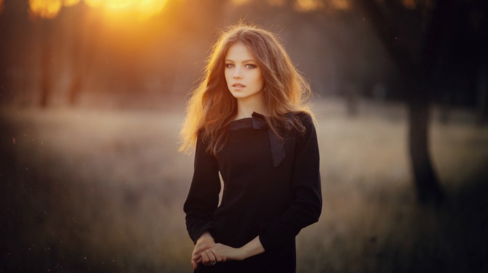 brunette, Ksenia Malinina, girl, photography, model