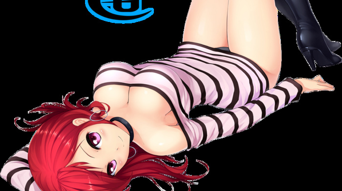 manga, girl, redhead