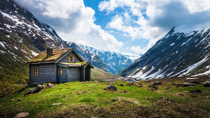 mountain, landscape, nature