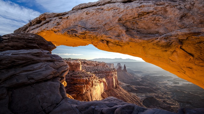 rock formation, nature, arch, landscape