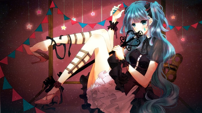 Hatsune Miku, anime girls, Vocaloid