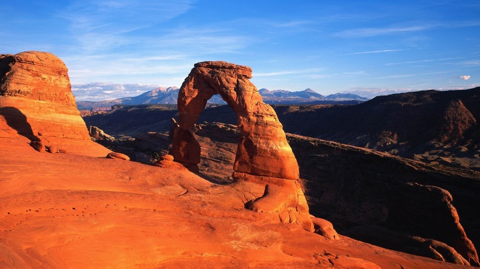 rock formation, landscape