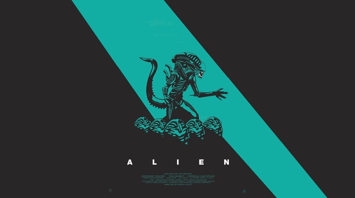Alien movie, artwork, movies