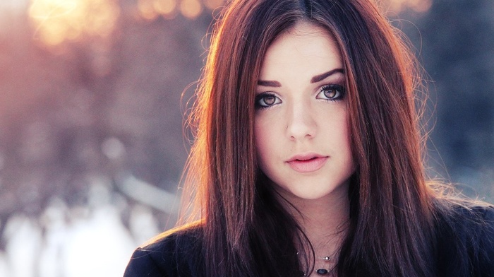 girl, photography, brunette