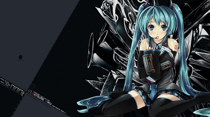 Vocaloid, Hatsune Miku, anime girls