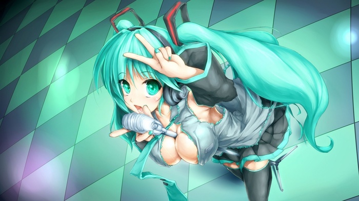 Vocaloid, Hatsune Miku, anime girls