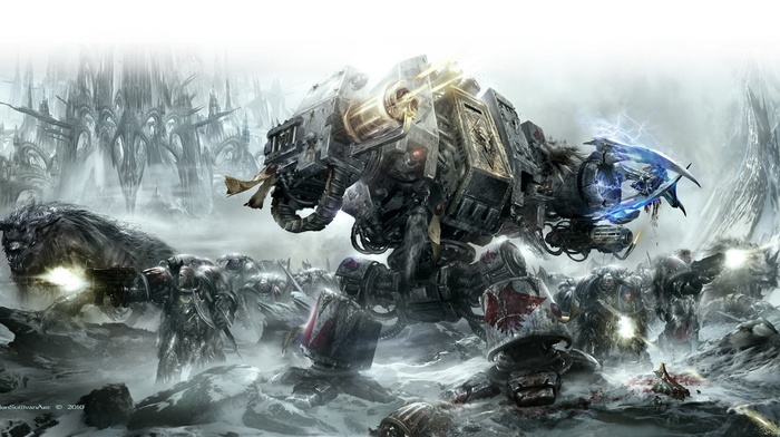 dreadnaught, space wolves, space marines