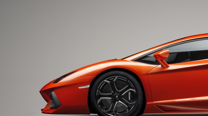 Lamborghini, Lamborghini Aventador, red cars, car