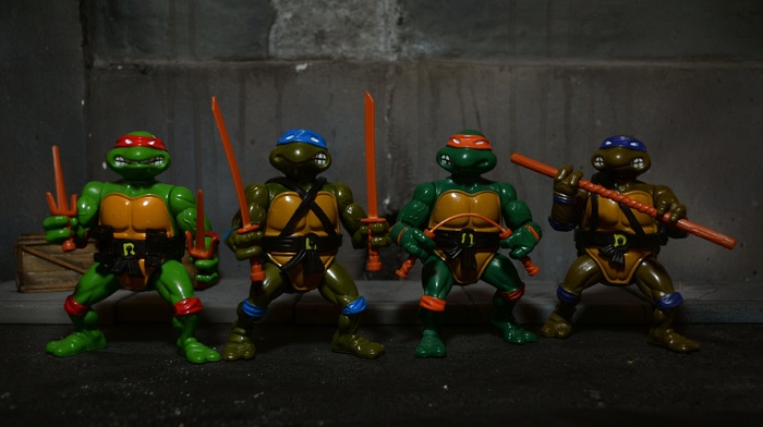 toys, action figures, Teenage Mutant Ninja Turtles