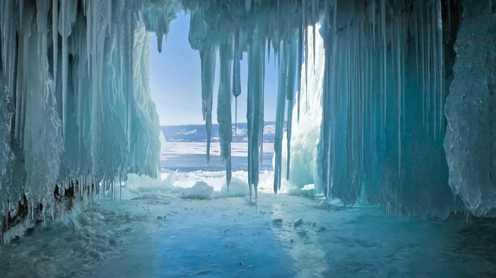 cave, ice