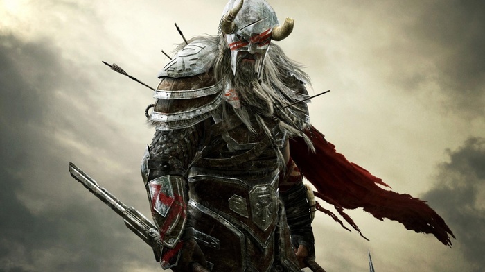 the elder scrolls online, The Elder Scrolls, warrior, video games, fantasy art