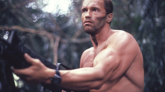 Arnold Schwarzenegger, muscles, predator movie