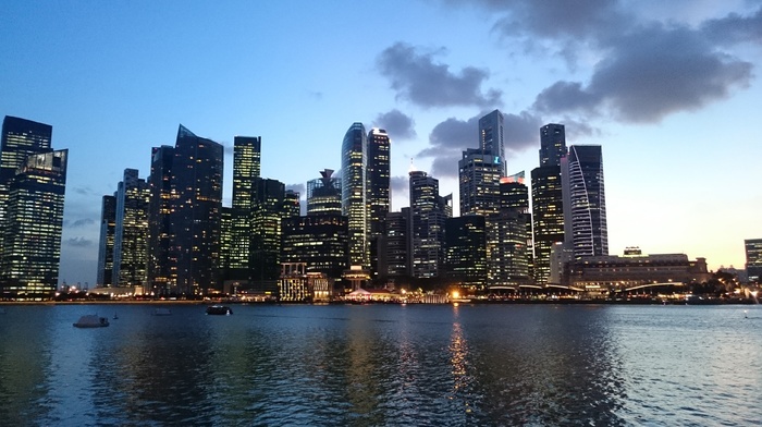 city, Singapore, Asia, cityscape