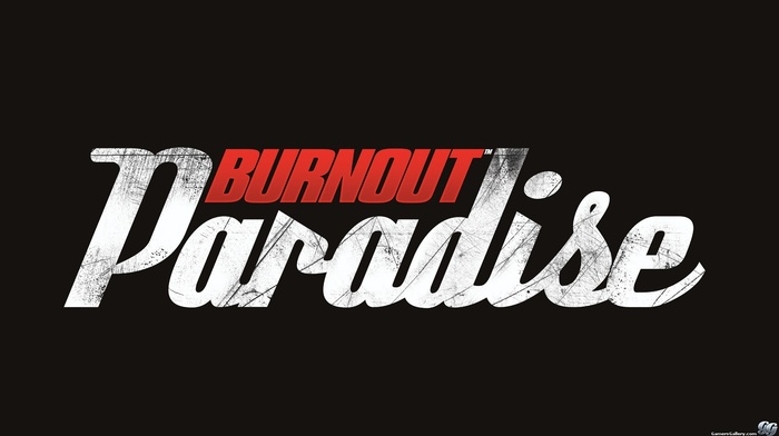 typography, Burnout Paradise, video games
