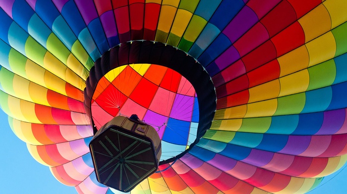 hot air balloons, photography, colorful, landscape