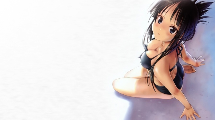anime girls, K, on, Akiyama Mio, bikini