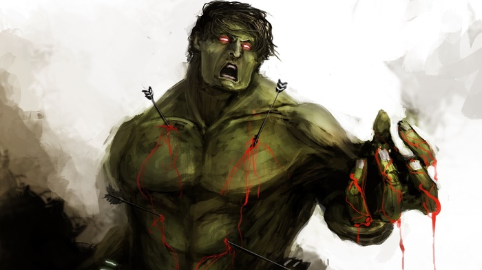 fantasy art, Hulk