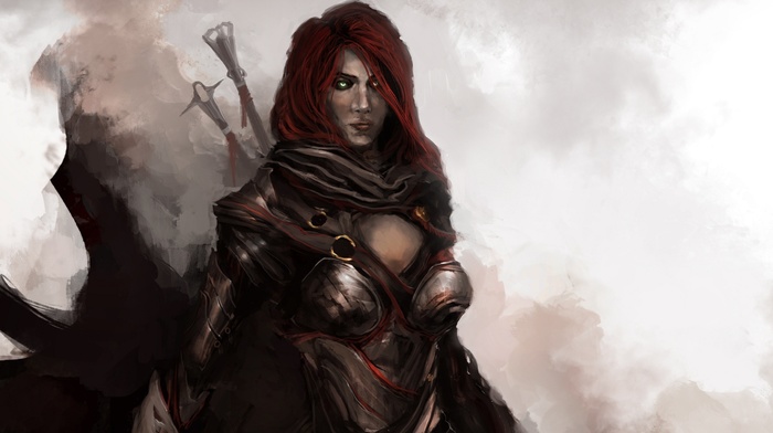 Black Widow, fantasy art