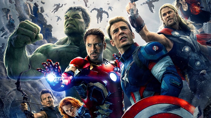 Chris Hemsworth, The Avengers, Robert Downey Jr., chris evans, Scarlett Johansson, Jeremy Renner, Black Widow, Hulk, Iron Man, Avengers Age of Ultron, Thor, Captain America, hawkeye