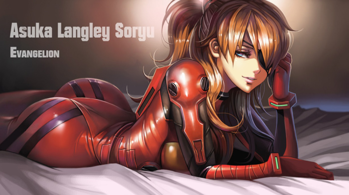 artwork, anime girls, Asuka Langley Soryu, Neon Genesis Evangelion