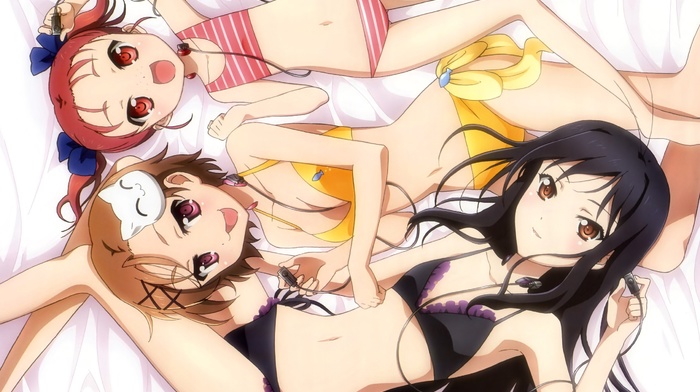 anime girls, Accel World, artwork, bikini