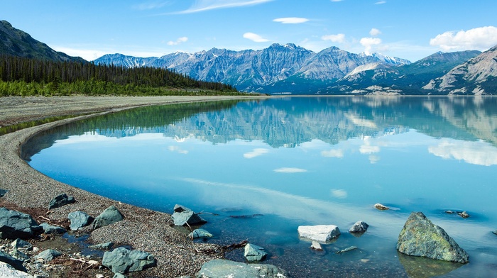 nature, Lake Yukn, Canada