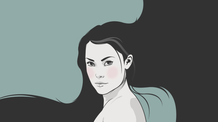 artwork, girl