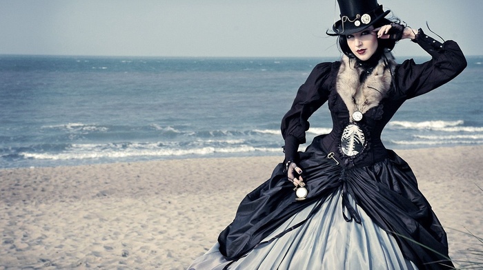 sea, beach