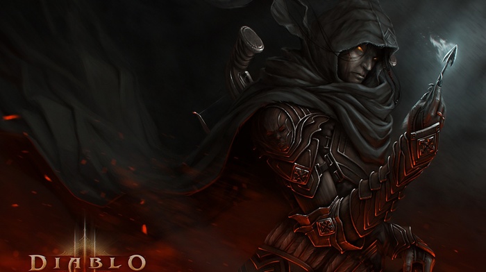 Diablo III, fantasy art, Diablo, digital art, video games