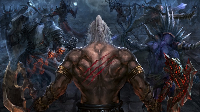 video games, Diablo III, Diablo, digital art, fantasy art