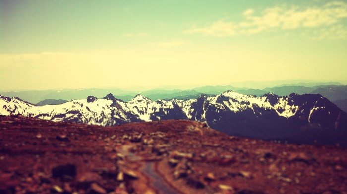 mountain, landscape, nature