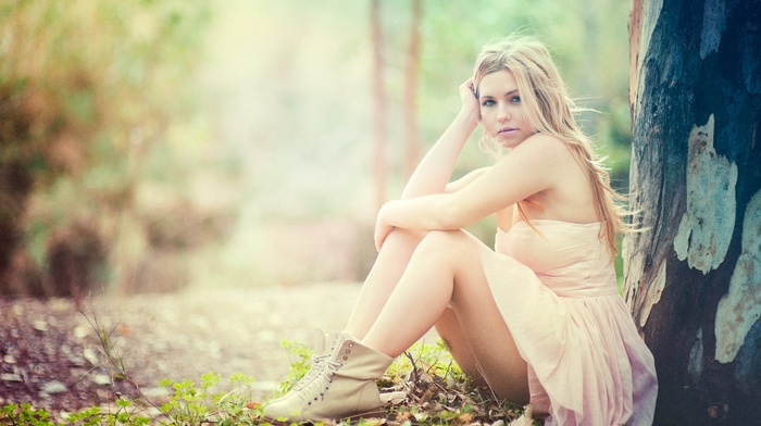 Kery Rut Garcia, girl, blonde, model