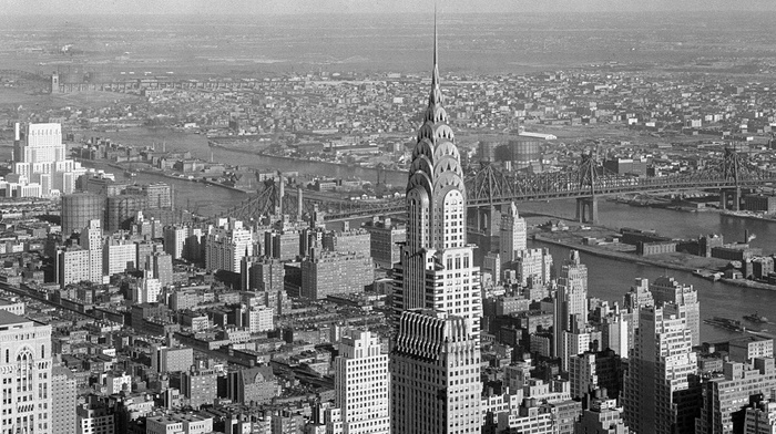 history, Manhattan, multiple display, empire state building