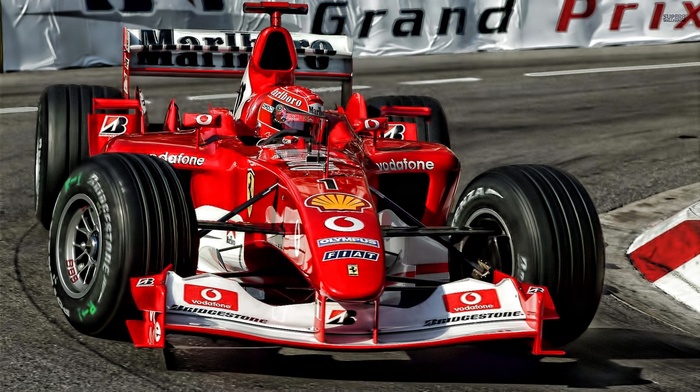 Ferrari F1, Michael Schumacher, Formula 1, Monaco