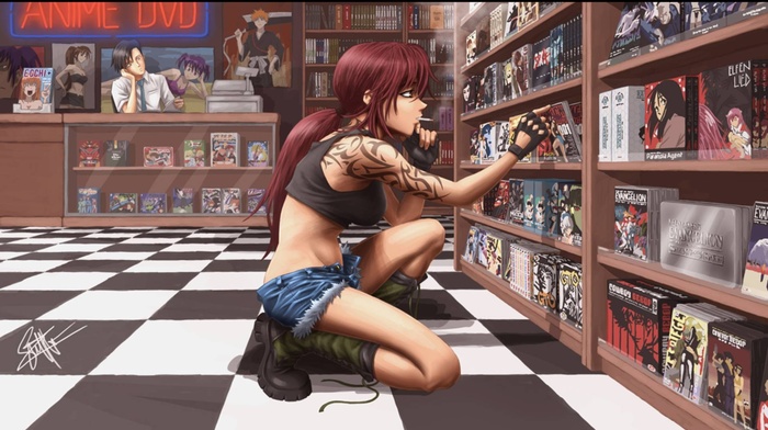 anime, Black Lagoon, Revy