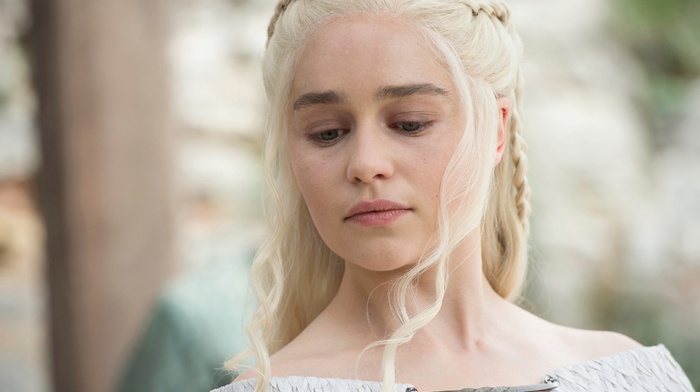 Daenerys Targaryen, Game of Thrones, actress, girl, Emilia Clarke