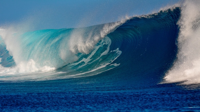 nature, sea, waves, landscape