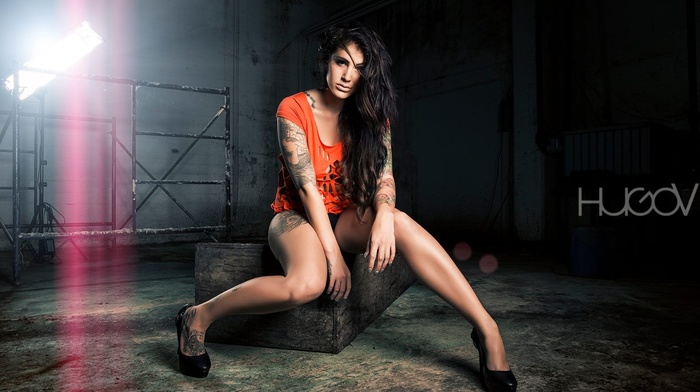 model, tattoo, girl