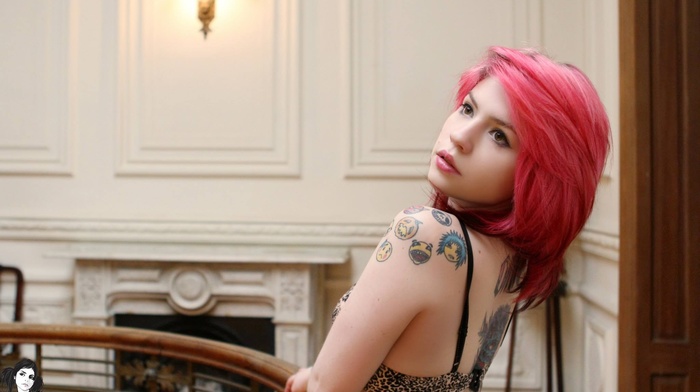 Terrox Suicide, model, Suicide Girls, tattoo