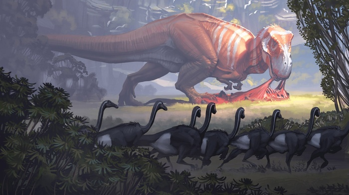 dinosaurs, Simon Stlenhag