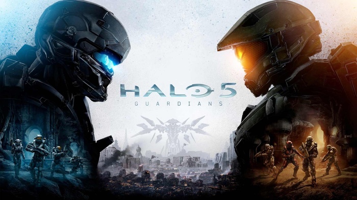 Master Chief, science fiction, video games, Halo 5, Spartan Locke, Frictional Games
