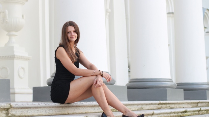 high heels, girl, model