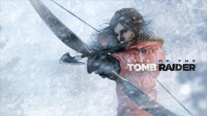 snow, bow and arrow, Rise of the Tomb Raider